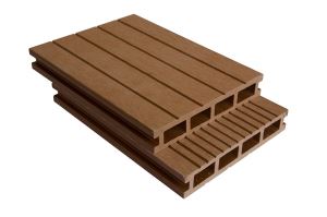 Anti Slip 100X30MM Multideck komposit dengan lidah dan alur