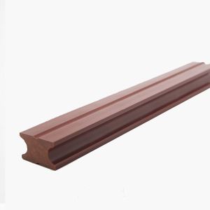 WPC Joist 40X25mm lantai komposit kayu plastik Joist