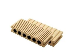 Kolam renang yang mesra alam Kolam WPC Lantai / dek lantai Kayu Komposit Ubin 140x24mm